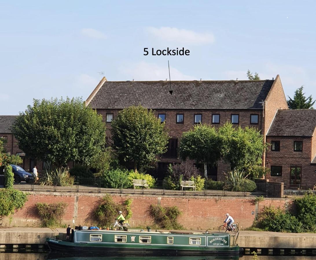 5 Lockside *Free Private Parking* *City Centre* York Luaran gambar